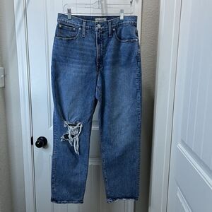 Madewell Jeans Women's Size 30 The Perfect Vintage Jean High Rise Stretch
